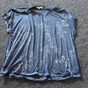 Floral Print Women's Top